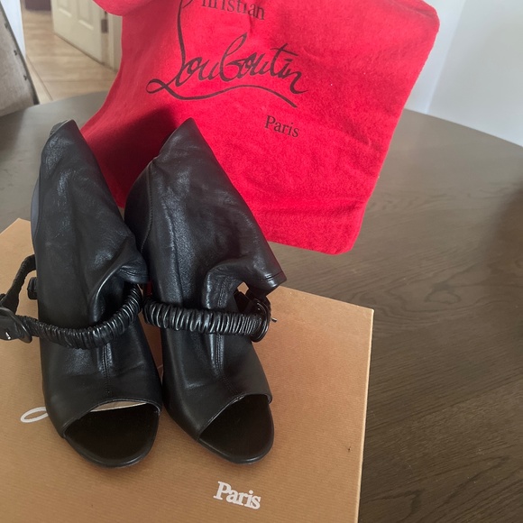 Christian Lousboustin red bottoms